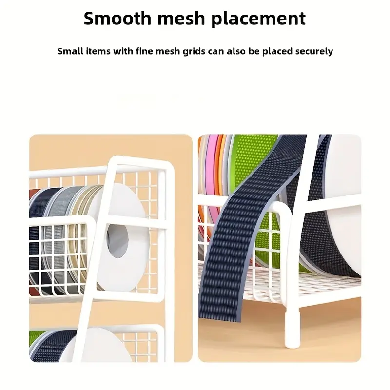 versatile multi layer metal storage rack for kitchen bathroom bedroom countertop organizer with shelves standing shelf Product details 5