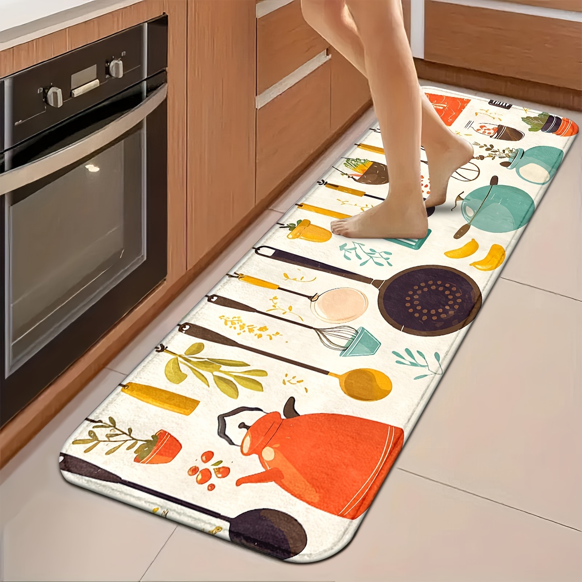 

Non-slip Kitchen & Bathroom Mats - , Machine Washable Runner Rugs For Home, Office, Laundry - Comfortable Standing Pads In Sizes