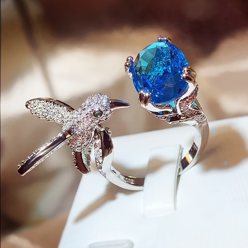 TEMU Women's Synthetic Opening And , -end Jewelry Suitable For Parties, , Weddings -