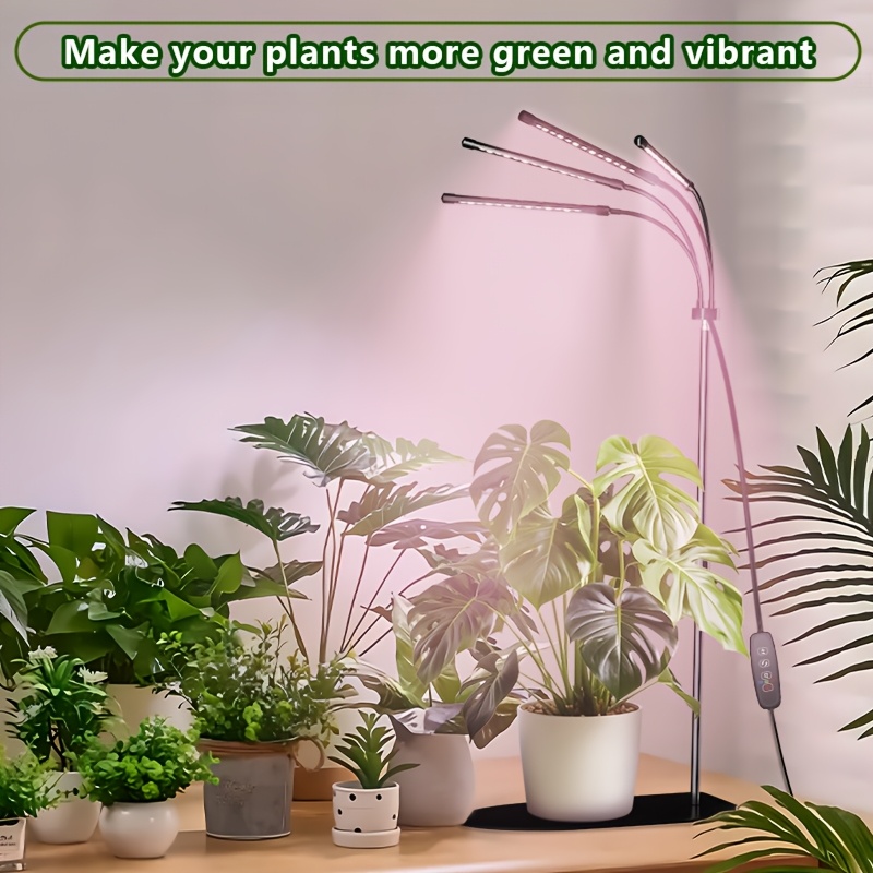 

Usb-powered Indoor Plant Grow Light With Timer, 9 Adjustable Light Levels & Color , Flexible Arm For Easy Positioning, Home Gardening & Indoor Plants, Grow Lights Indoor Plants