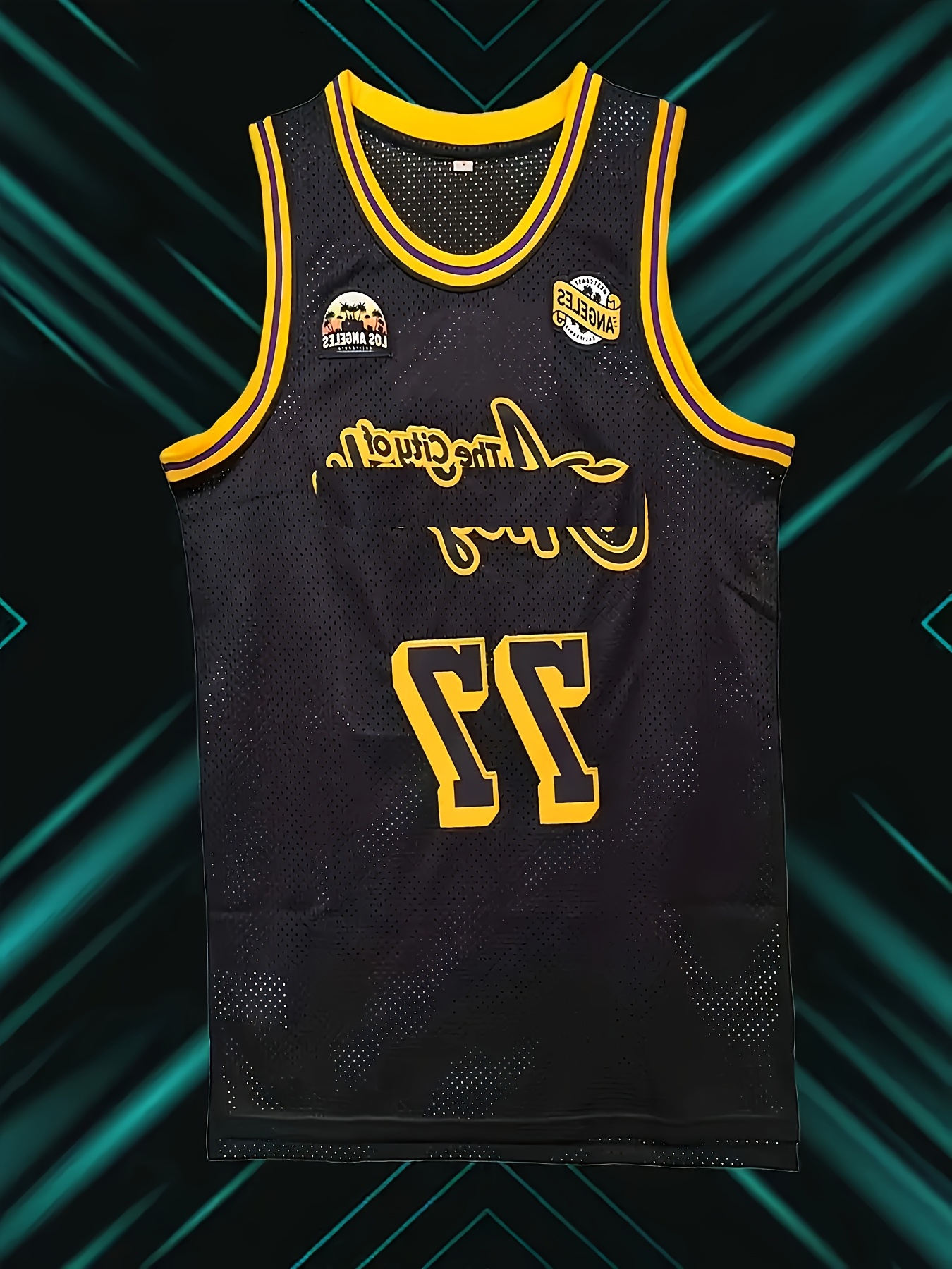 men's vintage 90s basketball jersey retro hip hop jersey suit