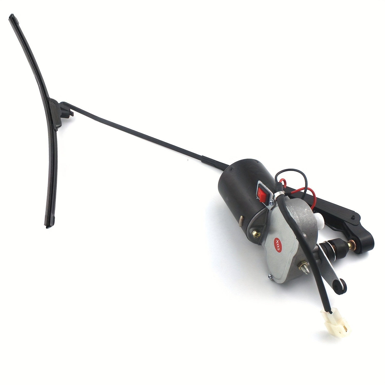 12v Utv Windshield Wiper Kit Designed For Rzr 800/900/1000, Featuring 90-degree Windshield Wiper Motor And A Universal Power Utv Windshield Kit With " Wiper Blade