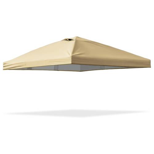 housse de toit de tente dauvent à pieds droits 10x10ft, toit de remplacement avec 2 évents pour tente tonnelle -up, vendeur commercial, - air, jardin, mariage