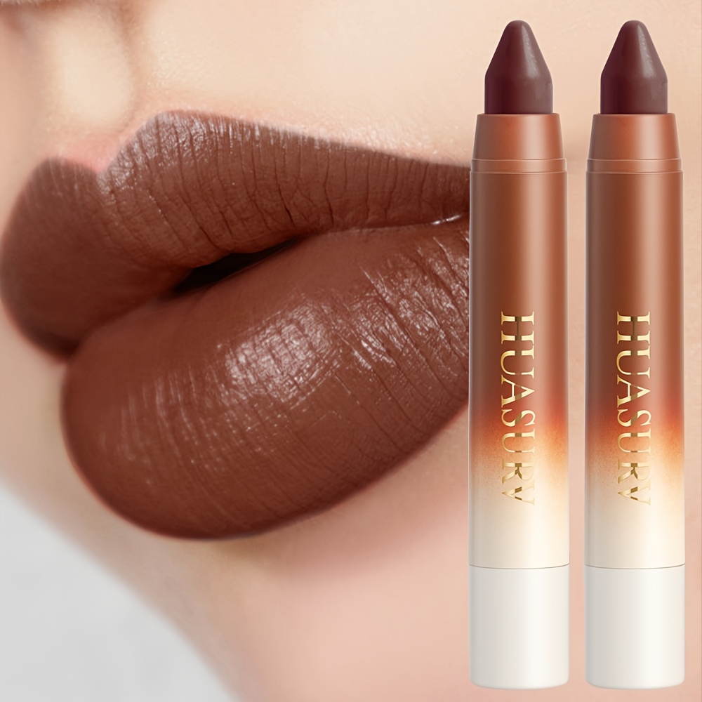 Image of [valentine's Day Gift][holiday Gifts][ Free]huasurv Multi-effect Lipstick Stick Natural Moisturizing Nourishing Hs2167-806