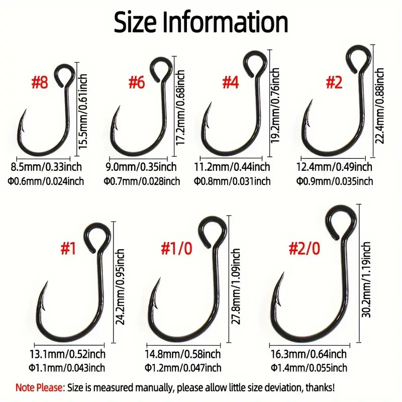 20pcs pack size2 0 2 4 6 8 high carbon steel fishing - Temu 20pcs pack size2 0 2 4 6 8 high carbon steel fishing - Temu