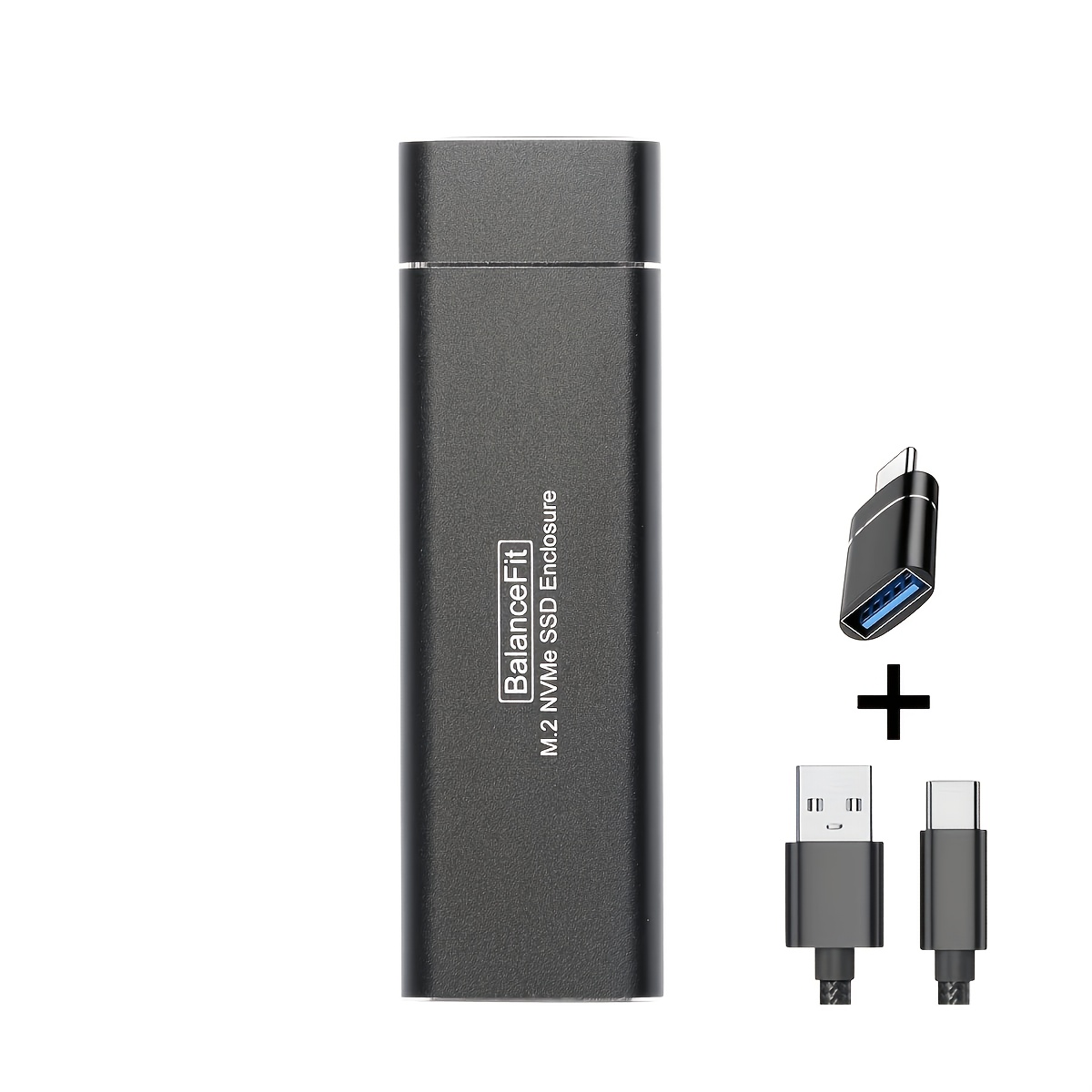 TEMU 外付けモバイルハードドライブケース データ転送 プラグアンドプレイ