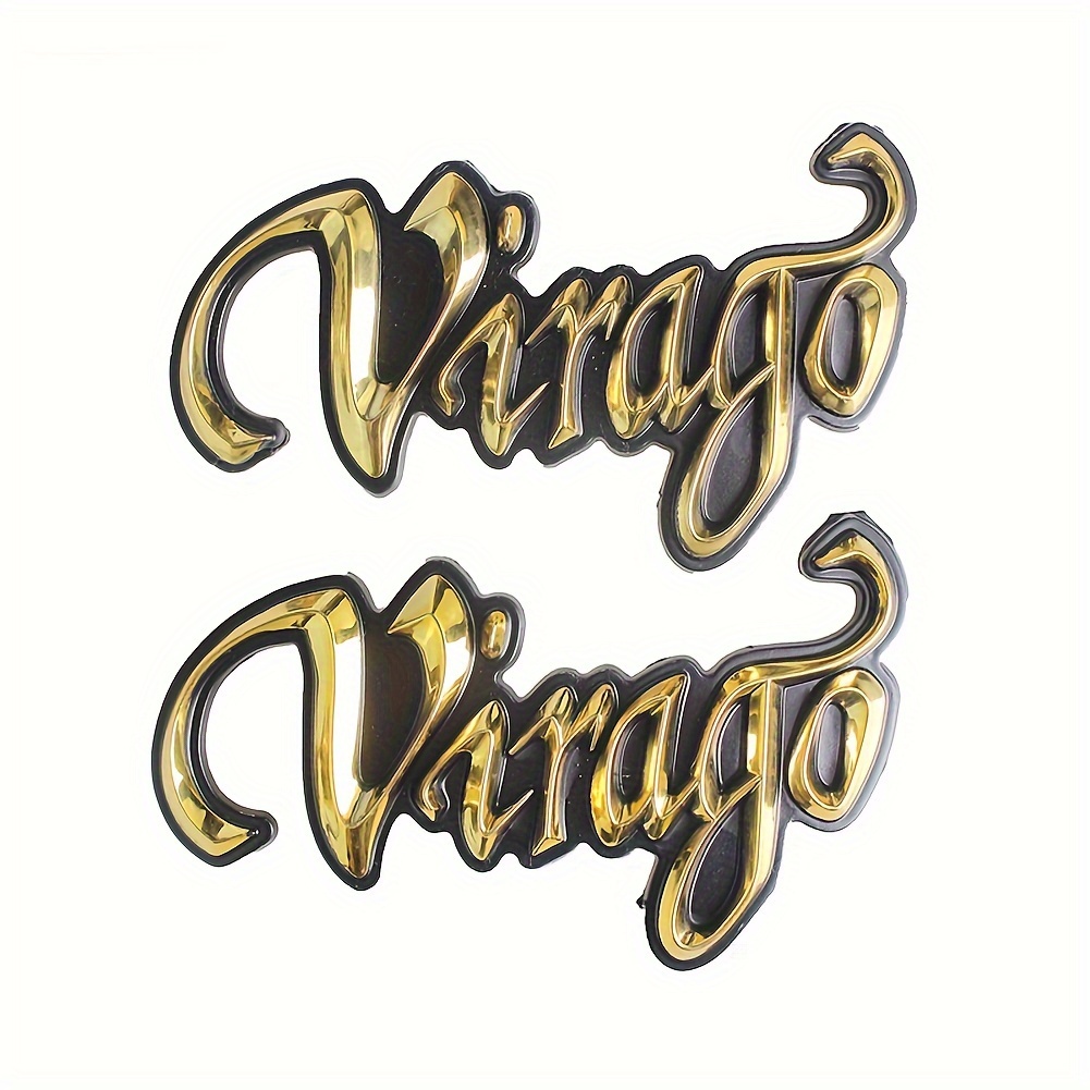 Image of Motorcycle Virago Three-dimensional Fuel Tank Labeling Fuel Tank Side Label Decorative Fuel Tank Decal Suitable For Virago Xv125 Xv250 Xv400 Xv535 Xv700 Xv750 Xv1100