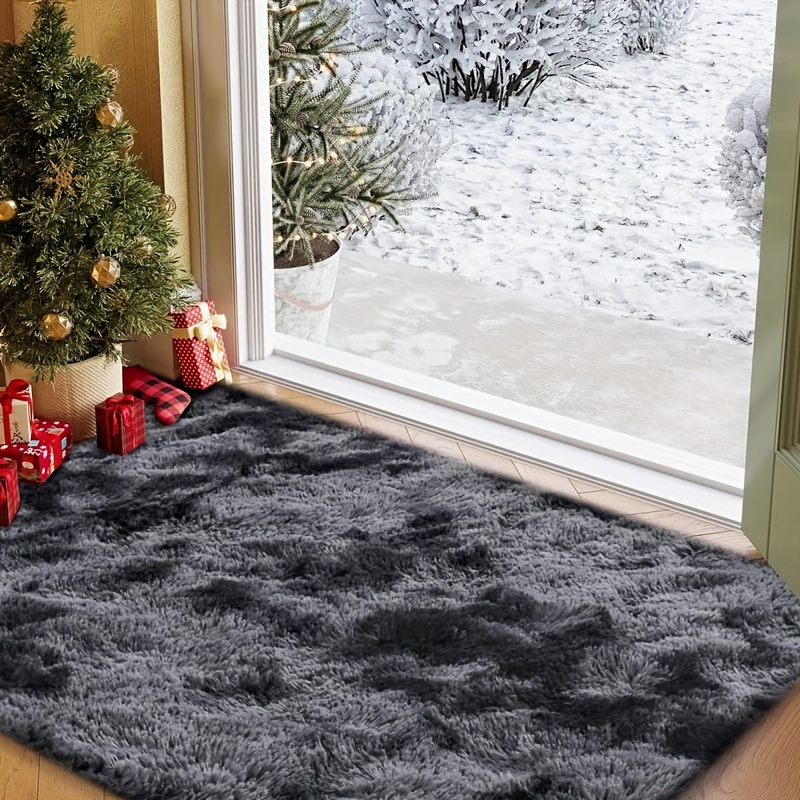 

1 Tie-dye Fluffy Rug, Rug, , And , Suitable For And , Décor, Rug