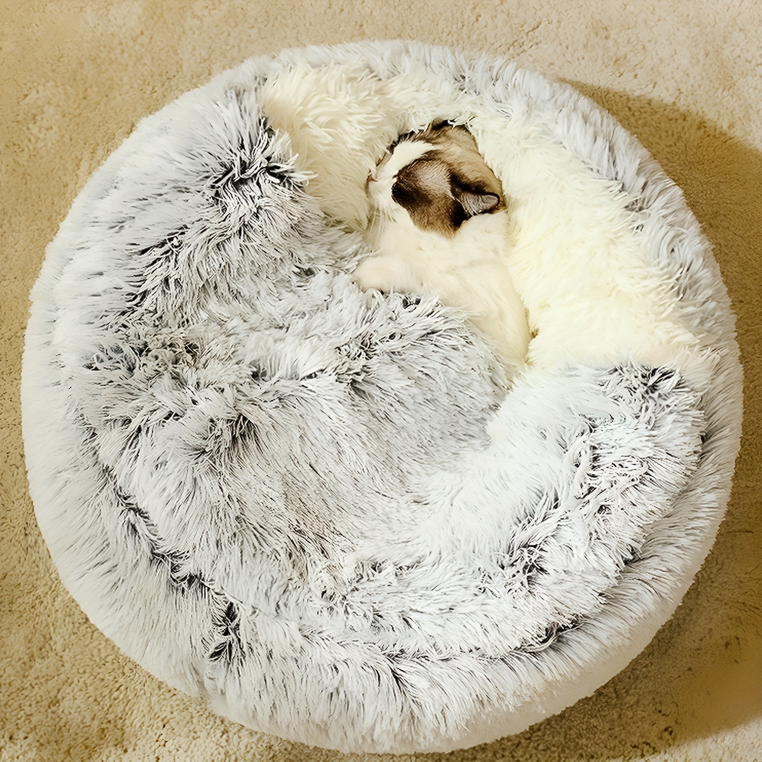 Cozy Cocoon Pet Bed Winter Pet Bed Cozy Cocoon Pet Bed Dogs Temu