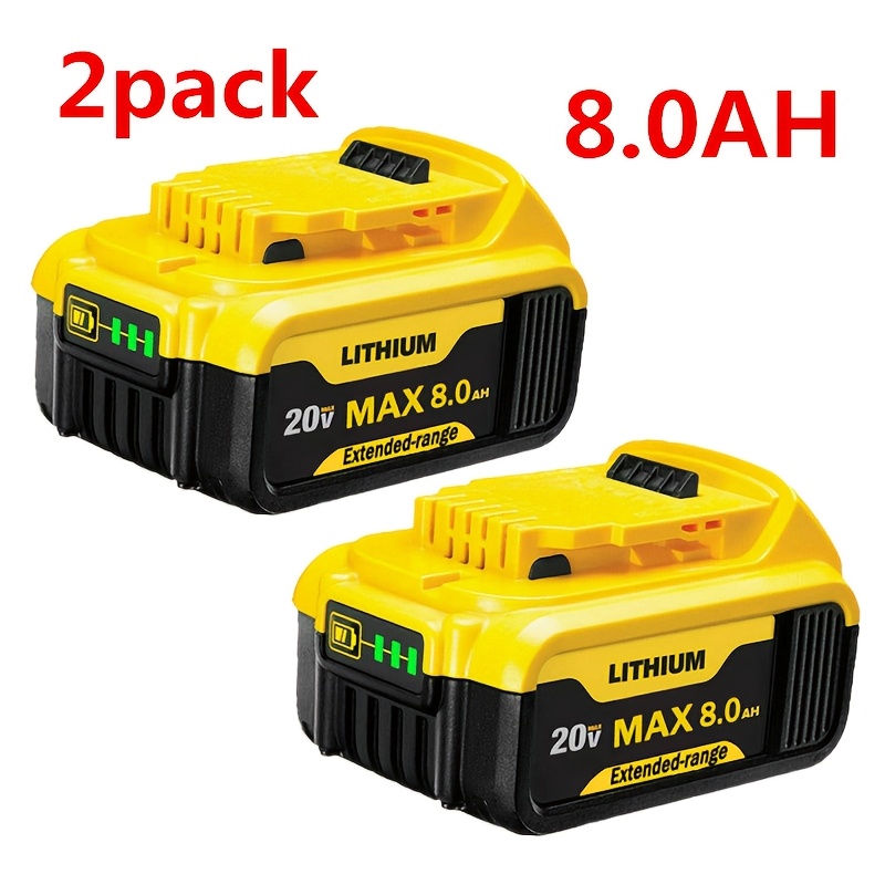 12000mAh DCB609 Replacement Battery For Dewalt 20V/60V Max – Fits DCB612, DCB606, DCB208, DCB207, DCB206, DCB204, DCB203, DCB200 Cordless Tools