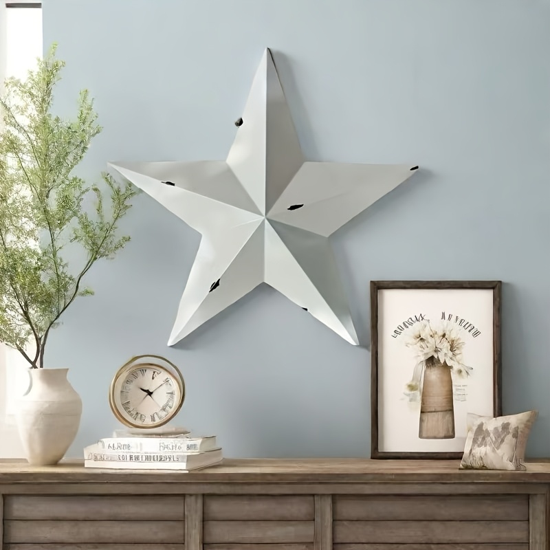 

Metal Star Wall Decor-antique White