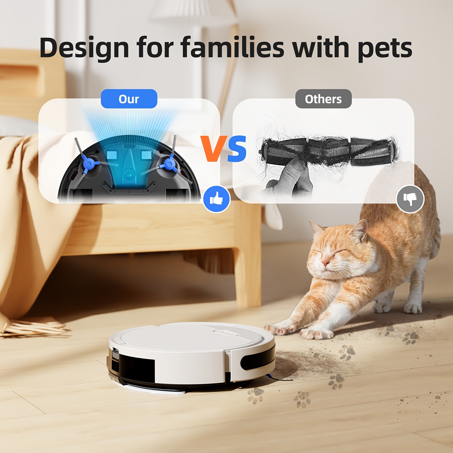 Cat Best Roomba For Hair Cat Robot Vacuum For Hair Robot Vacuum