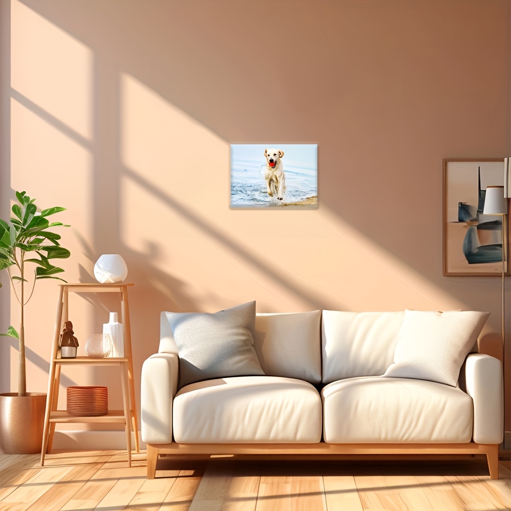 Image of 2d Flat, 1pc Custom Canvas Prints With Your Photos, Personalized Picture To Canvas Wall Art, Customized Photo Prints Home Decor Unframed,halloween Christmas Decor