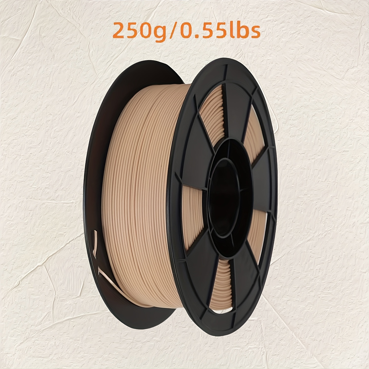 Wooden Pla Filament 1.75mm With , 250g (0.55lb) Per Spool, 3d Printing Material, Precision +/- 0.02mm, Suitable For Most Fdm 3d Printers