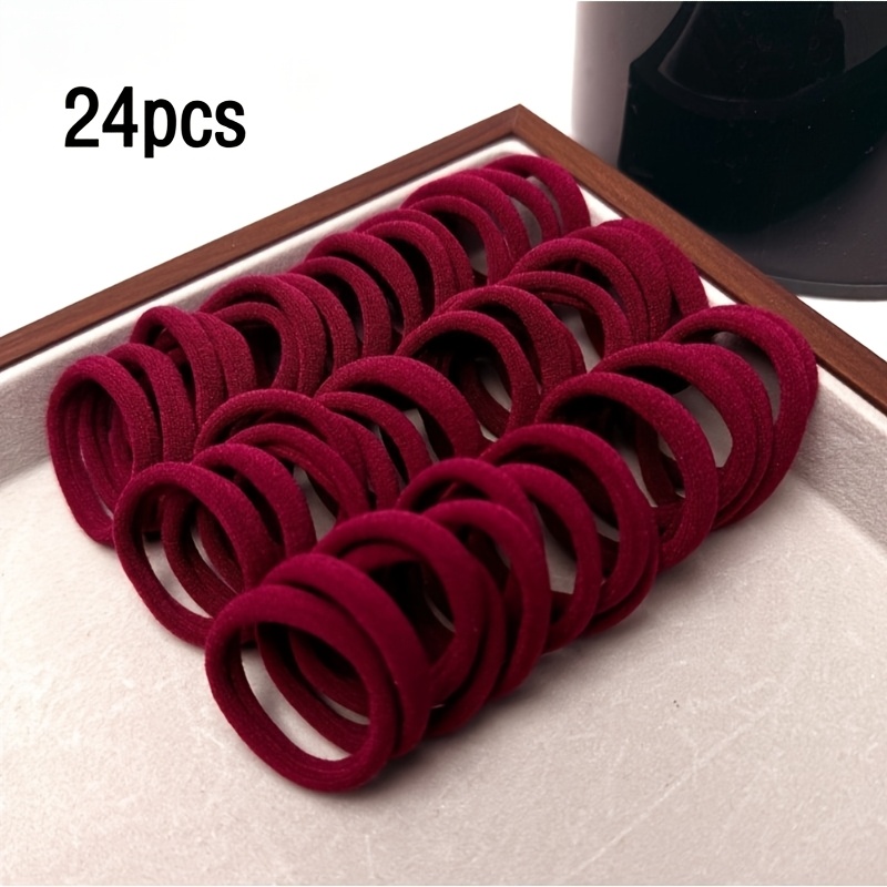 TEMU Fascia per capelli da 24/34 pezzi, fascia spessa, fascia per senza perdita di capelli, accessori per capelli quotidiani da donna, accessori per