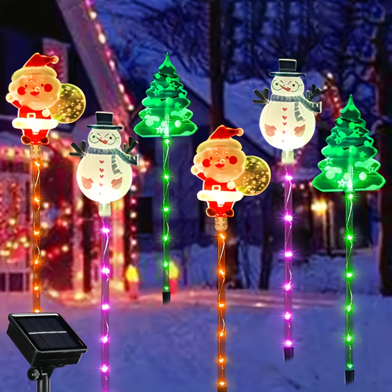Generisch Solar-gartenleuchte In Form Des Weihnacht Produktbild-Vorschau 6
