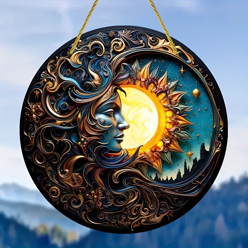 Yimuzche Sonne & Mond Plüschtiere 30cm - 2er Set Kuscheltiere Für Kinder