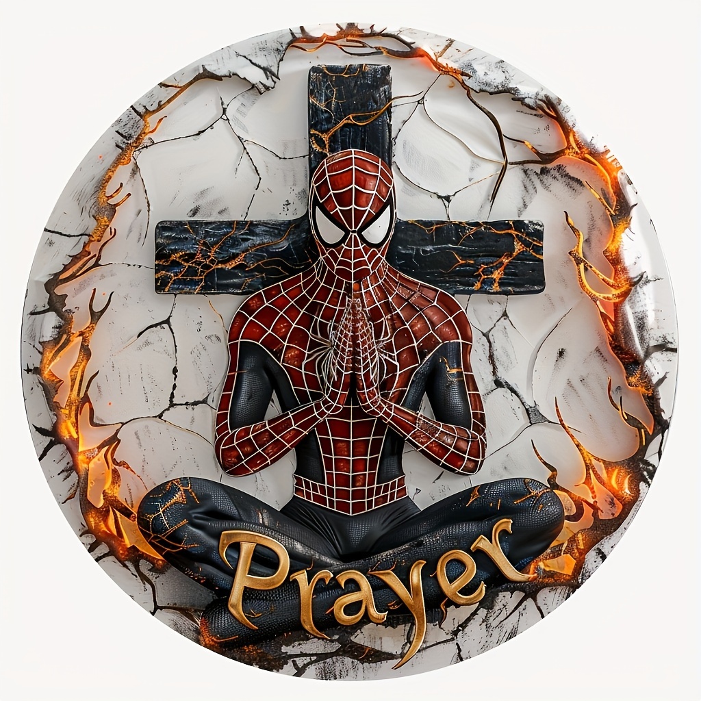 Spider man Acrylic Suncatcher Movie Sign Cross Temu