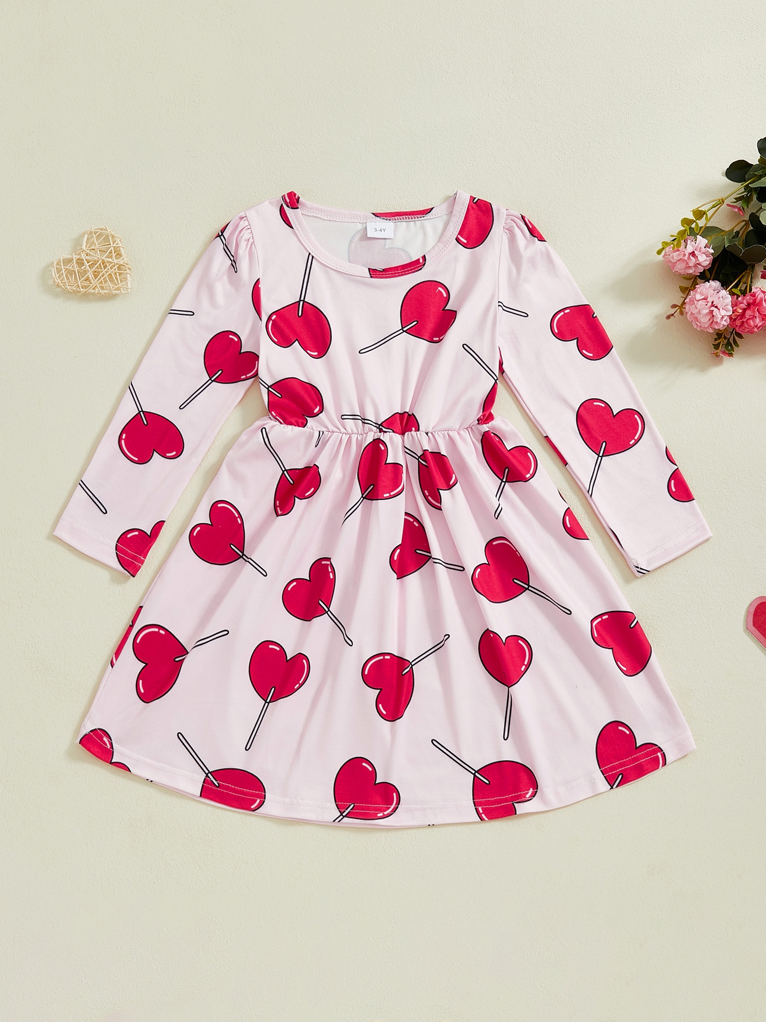 chinese dress ladies Toddler Valentine's Day Dress