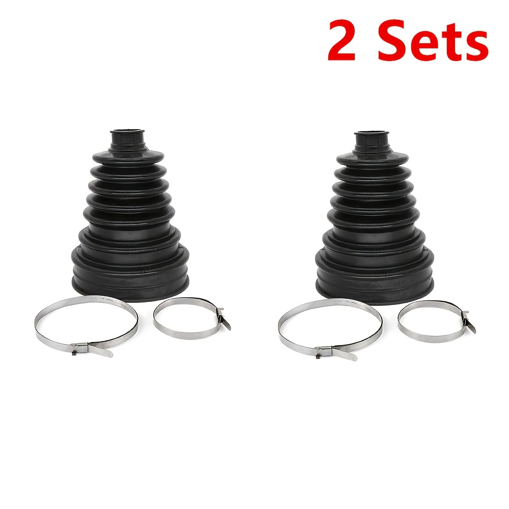 E-shop Silikon-Kardangelenk-Stulpen - 2 oder 4 Sets, Hohe Flexibilität & Verschleißfeste Staubschutzabdeckungen für Autos, Einfache Installation,