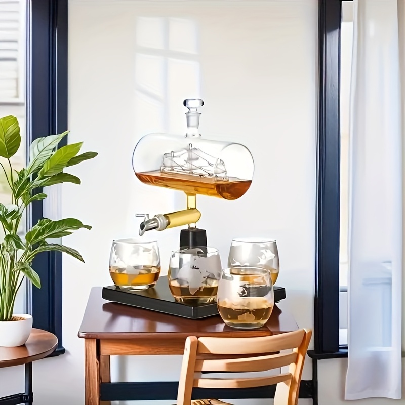 Luxury Globe Whiskey Decanter