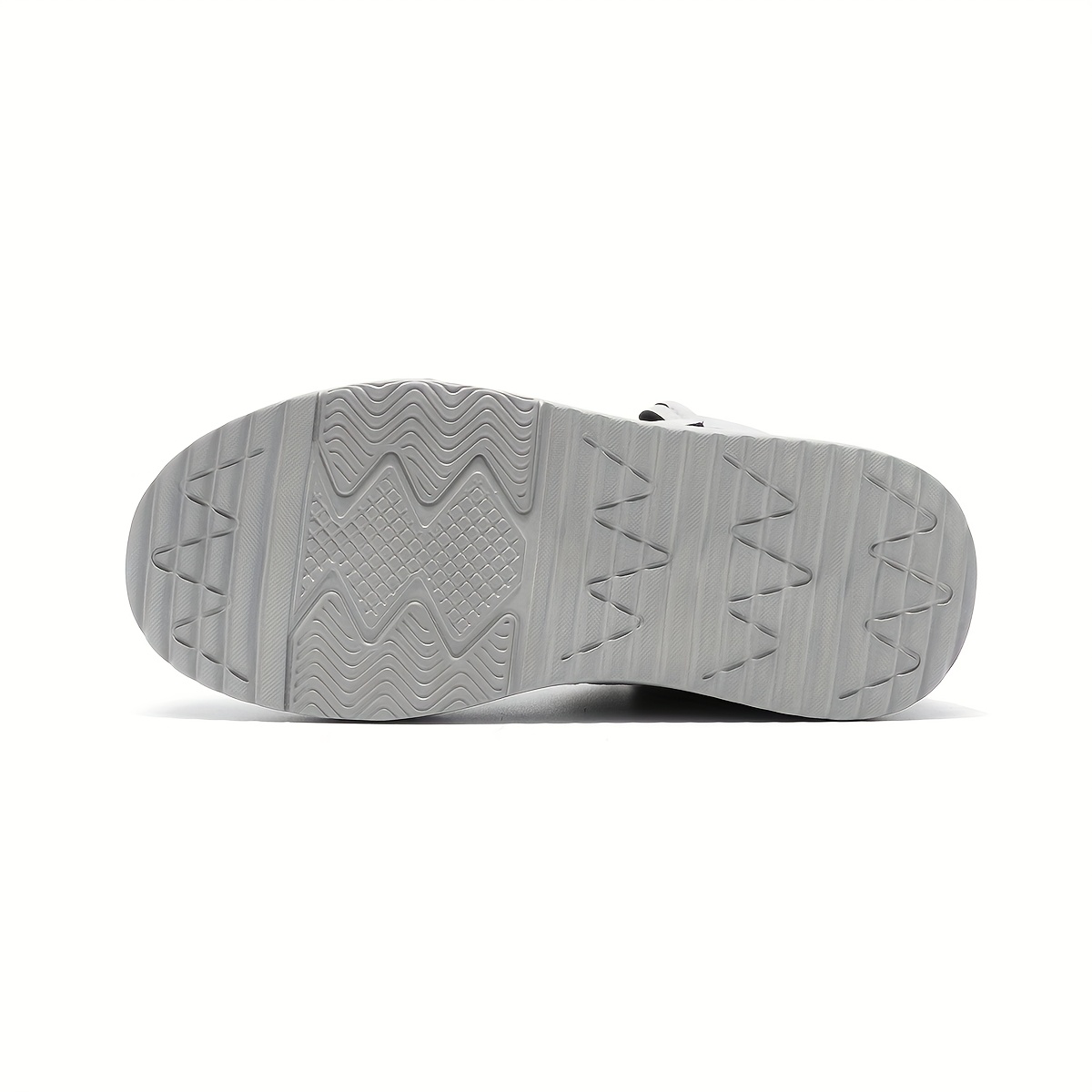 Boys' All-Season Versatile and Comfortable Casual Sneakers, with a Convenient Hook-and-loop Fastener for Easy On/off Wear. These Gray High-end Sneakers Feature a Soft, Cushioned, and Anti-slip Sole, Making Them Ideal as Breathable High-top Skate