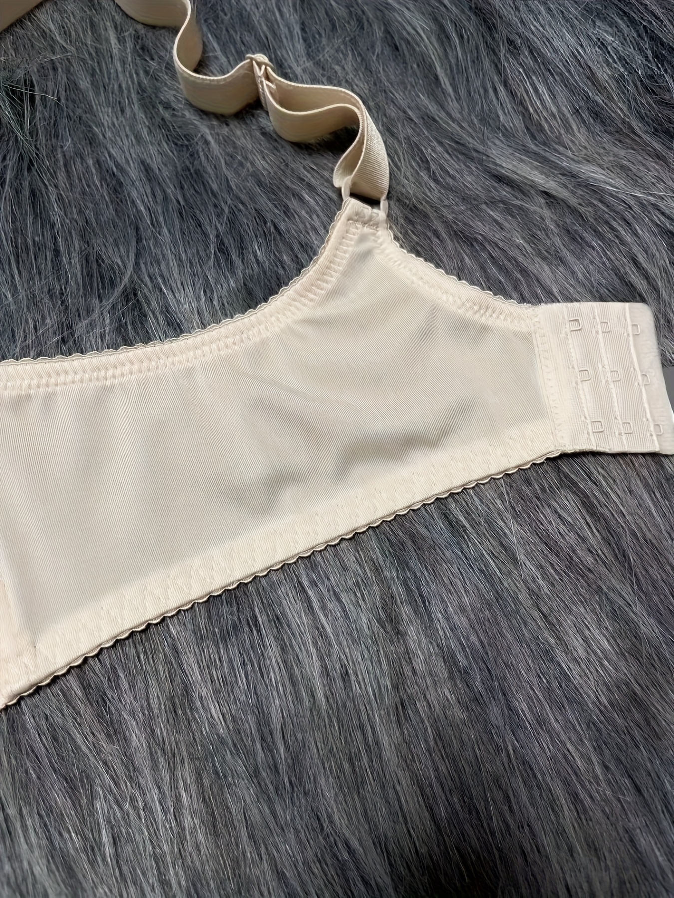 Elegant Plus Size Floral Lace Front Bra - Ultra-Thin, Soft Underwire, No-Pad Design with Contrast Mesh Detail - Perfect Gift for Her, Sexy Style with Lace Patterns