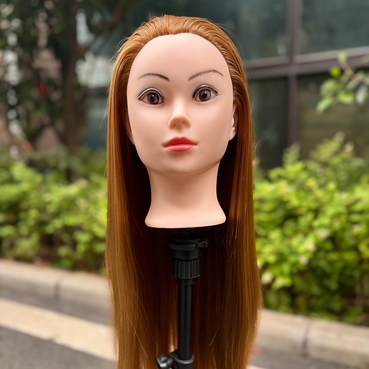 24 realistic human like mannequin head braided Temu Sweden