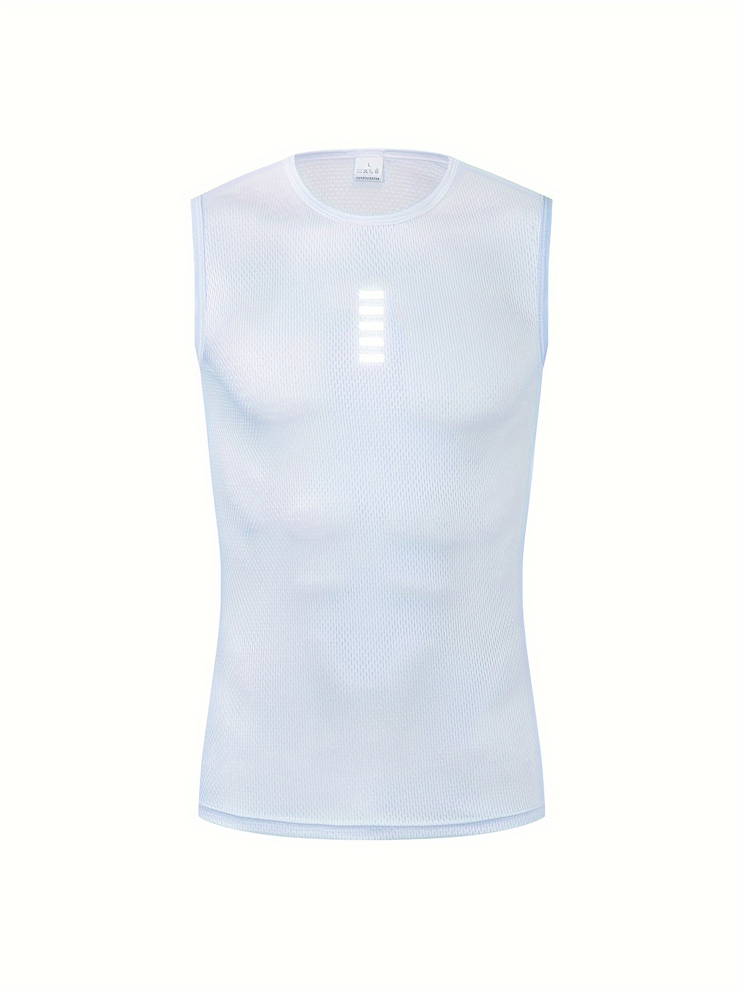 Capas Base De Ciclismo Reflectantes Para Hombres, Camiseta Interior De  Ciclismo Chaleco De Rápido, Ropa Interior Deportiva, Chaleco Aju