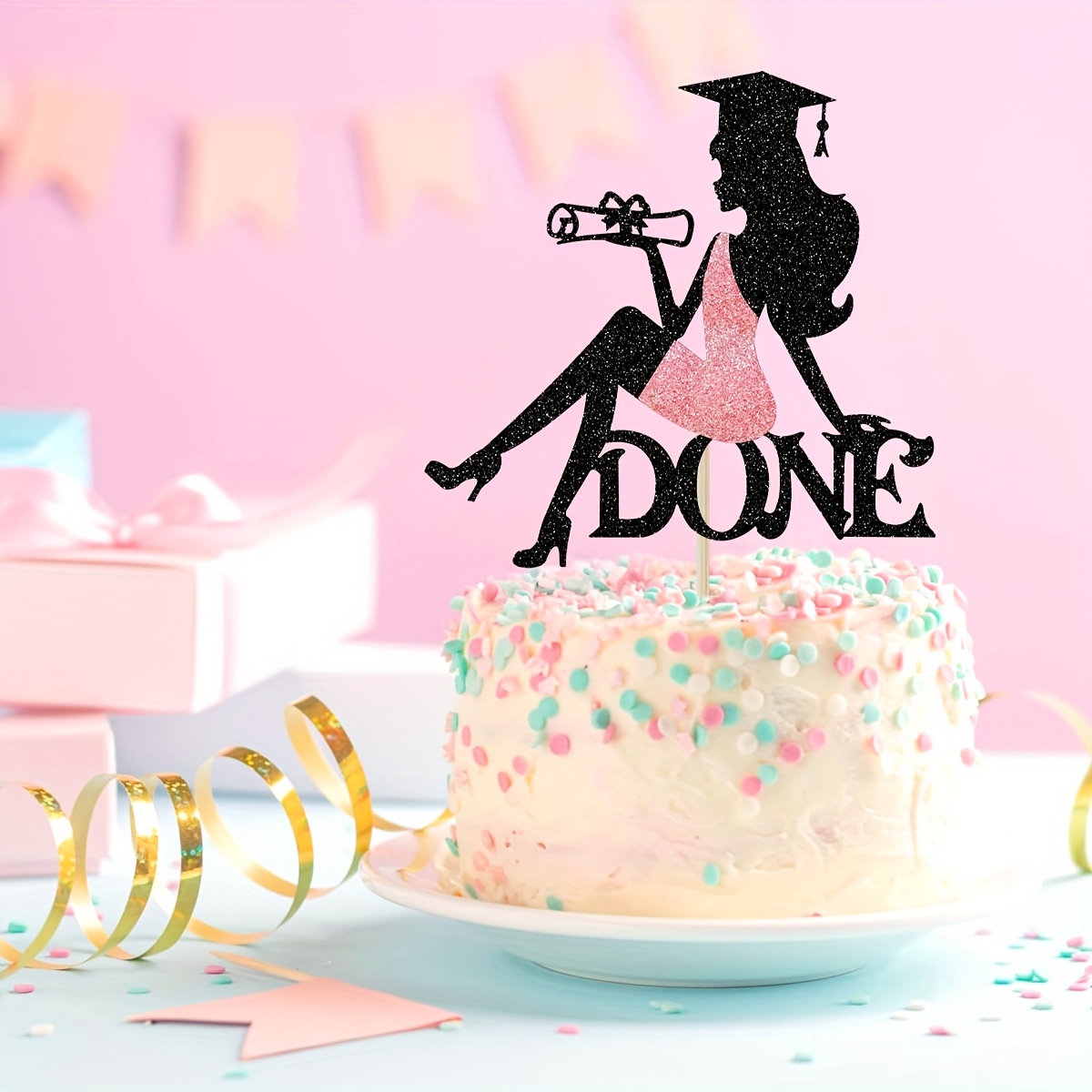 graduation party supplies sold on Temu United States