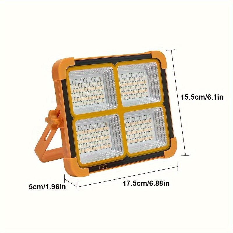  ve açık seyahatleri için aydınlatma sağlayan, manyetik askılı, çift usb ve güneş enerjili, ayarlanabilir parlaklık özellikli, abs malzemeden yapılmış, cilalı metal kaplamalı, şarj edilebilir lityum pil (18650 serisi) ile düşük voltajda çalışan taşınabilir led çalışma lambası. ayrıntılar 4