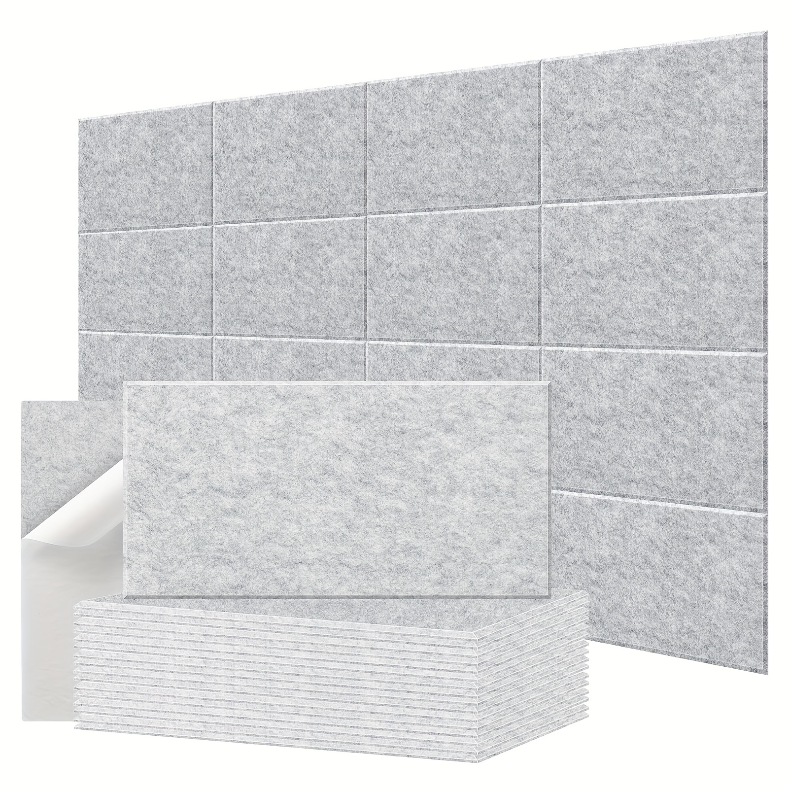 Image of 60x30cm Soundproof Wall Panel Decorative Sound-absorbing Board Suitable For Music Studio Acoustic Treatment To Reduce And Noise In Homes And Offices
