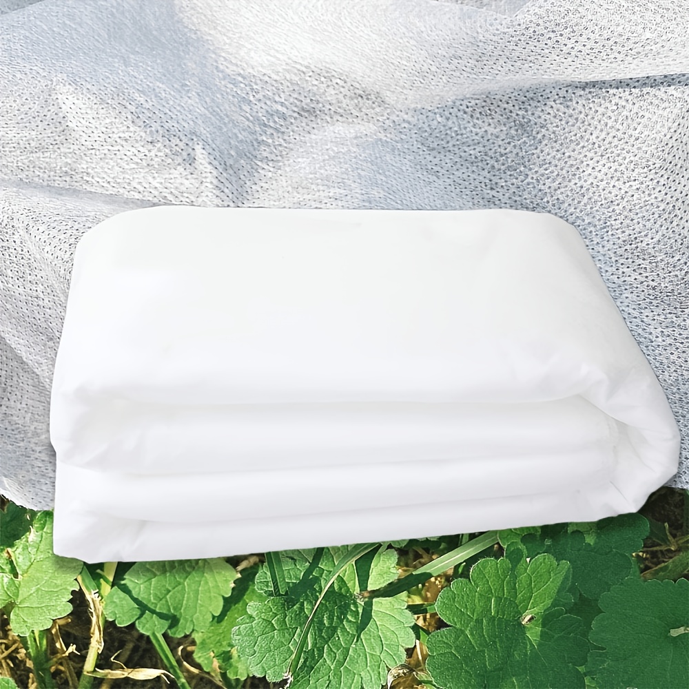 TEMU Heavy-duty Plant Frost Protection Blanket - Protection, Breathable Weather-resistant Fabric + Insect-proof Mesh Design, Suitable For 3 Types :