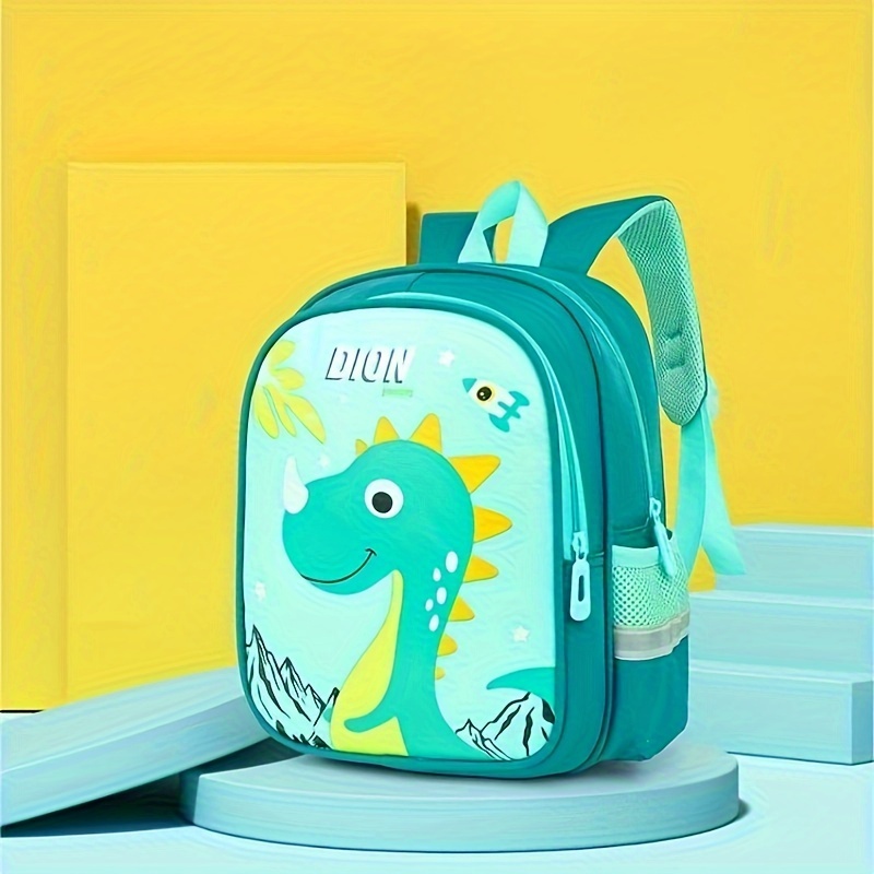 Kids Cute Cartoon Dinosaur Backpack Preschool Book Bag