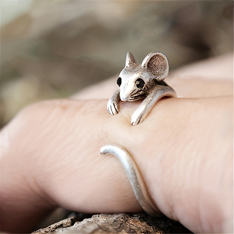 Adjustable Mouse Ring for Daily and Party Wear