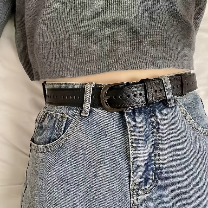 E-shop 1 Stück Modischer Unisex Gürtel im Vintage-Stil, Neues Sommermodell, Freizeit-Hosen-Gürtel, Koreanische Version Vielseitiger Taillengürtel mit