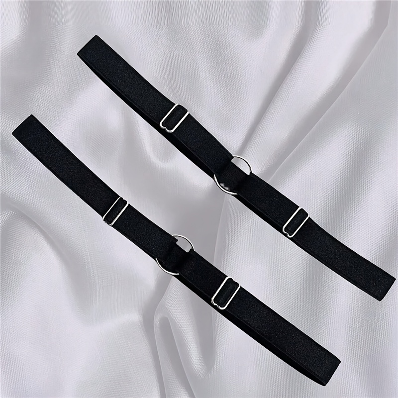 1pc womens black elastic thigh garter belt stylish daily - Temu