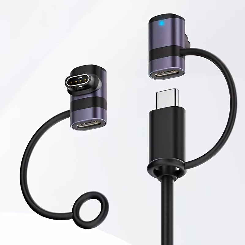 TEMU Adapter Usb Type C Charging Cable Data Cord Fenix E 8 7 7s 7x 6s 6, Forerunner 970 955 965 570 255 245 158 165 4 3 X1 Instinct 3 8 Index For