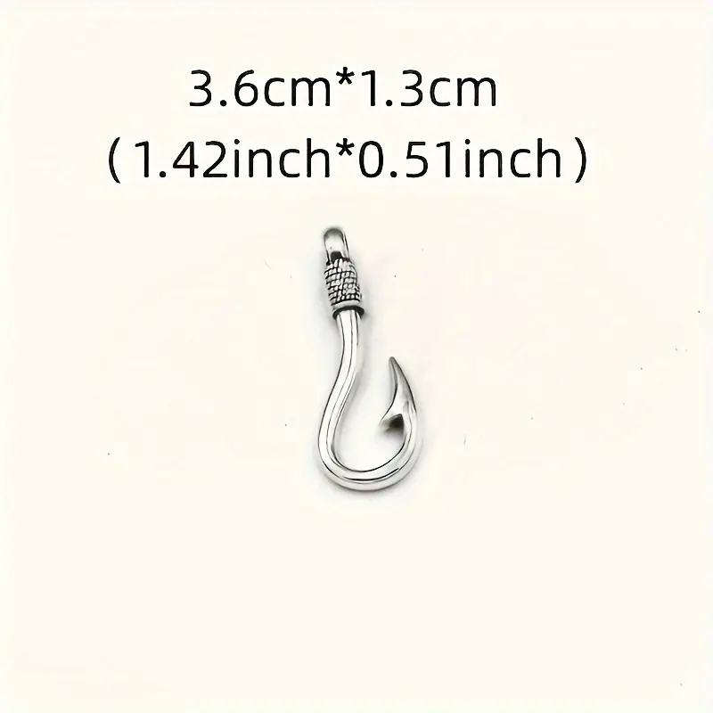 60 80 100pcs antique silvery fish hook pendants vintage - Temu Kuwait 60 80 100pcs antique silvery fish hook pendants vintage - Temu Kuwait