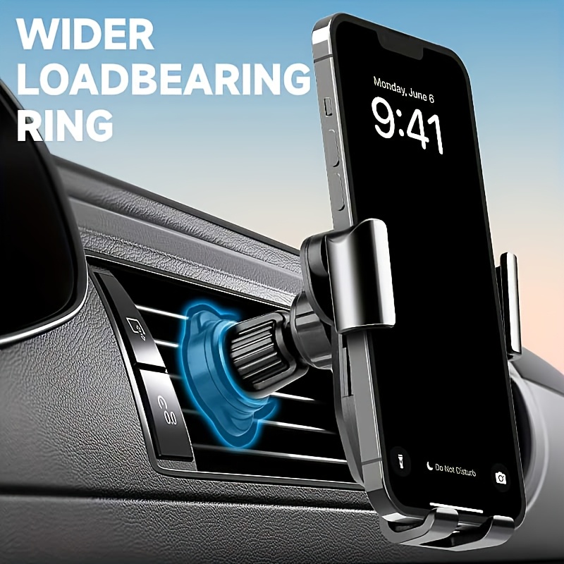 TEMU A Car Phone Holder That Stabilizes And Absorbs Shocks, Perfect For Navigation Inside The Vehicle. 99% Of Phone Models And Features An