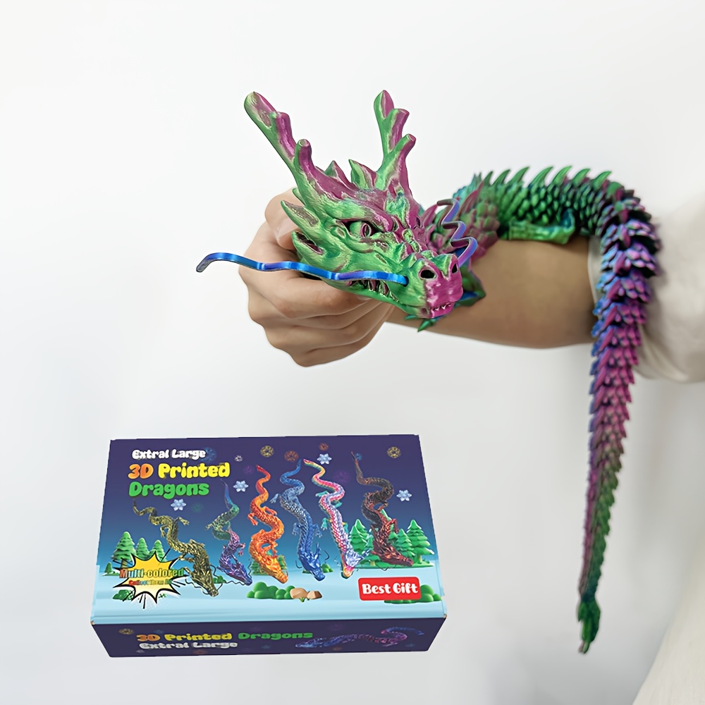 Fichier STL DRAGON ARTICULÉ 🐉 ·Plan pour impression 3D à télécharger·Cults