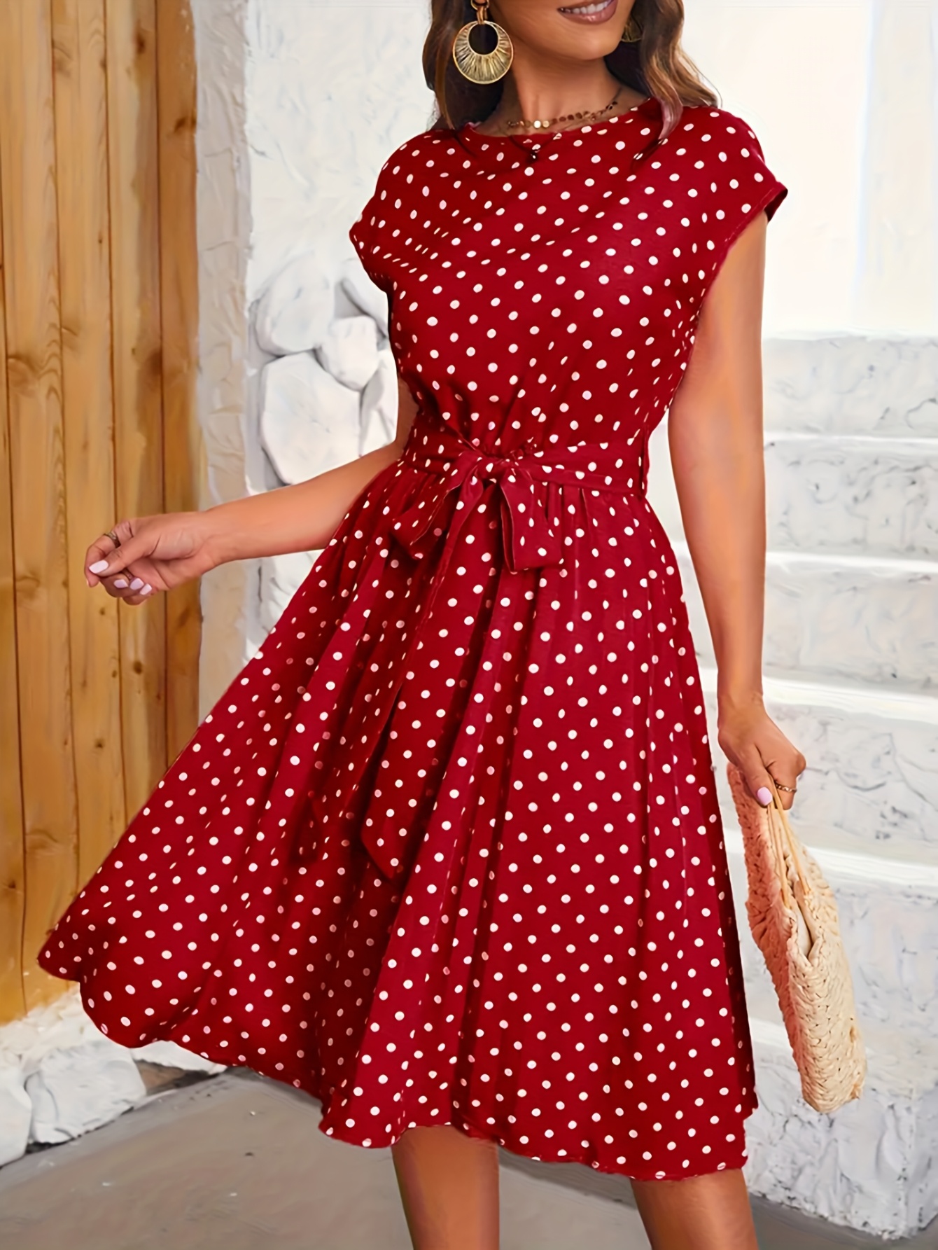 open lace back dress Kate & Pippa Latina Mini Dress In Red Animal Print – Nicola Ross