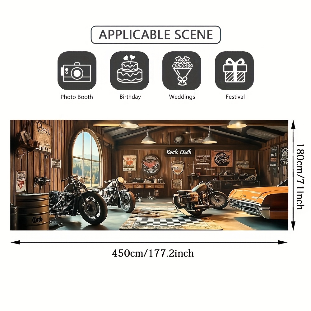 TEMU Bannière Plate 2D, 1 Pièce Décoration de Porte , pour des Touches à et aux Événements du