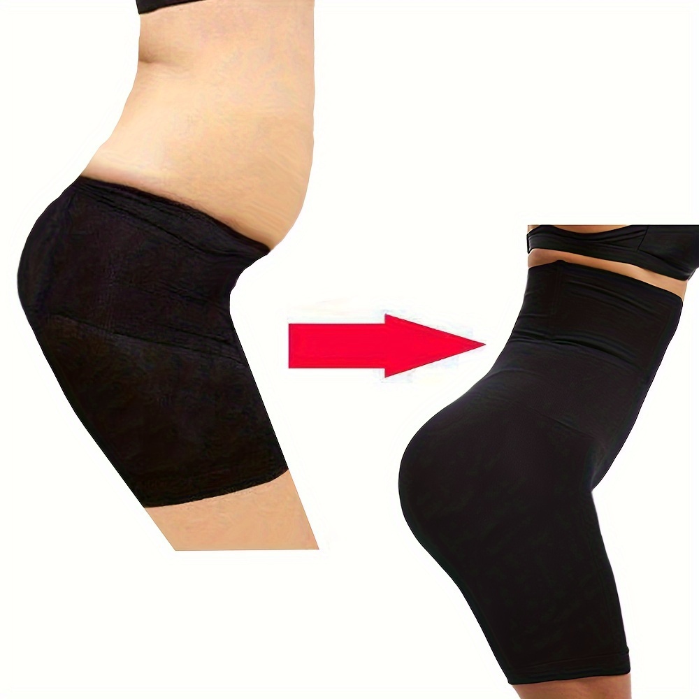Women's Cotton High Waist Abdominal Slimming Hygroscopic Underwear,Women's  Shapewear Tummy Control Butt Lift Breathable Briefs Panties,Soft Stretch