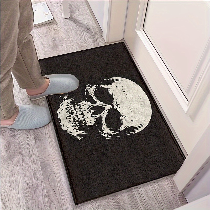 

Pattern Microfiber Non-slip Bath Mat, Quick-dry Absorbent Soft Fleece, Machine Washable, Stain Resistant, For Bathroom, Kitchen, Shower - 1pc