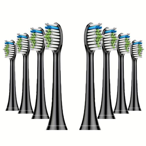 8 pack for philips electric toothbrush heads whitening replacement brush refills compatible with toothbrush handles s no power required system