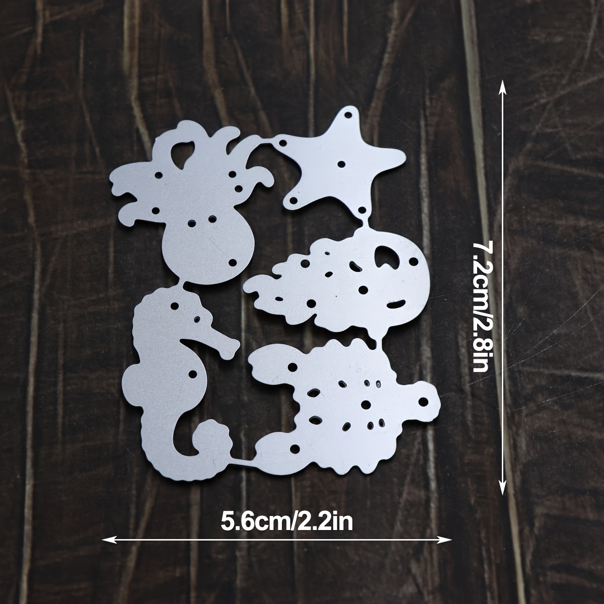 1pc Of -themed Die Cutting And Embossing Knife Mold