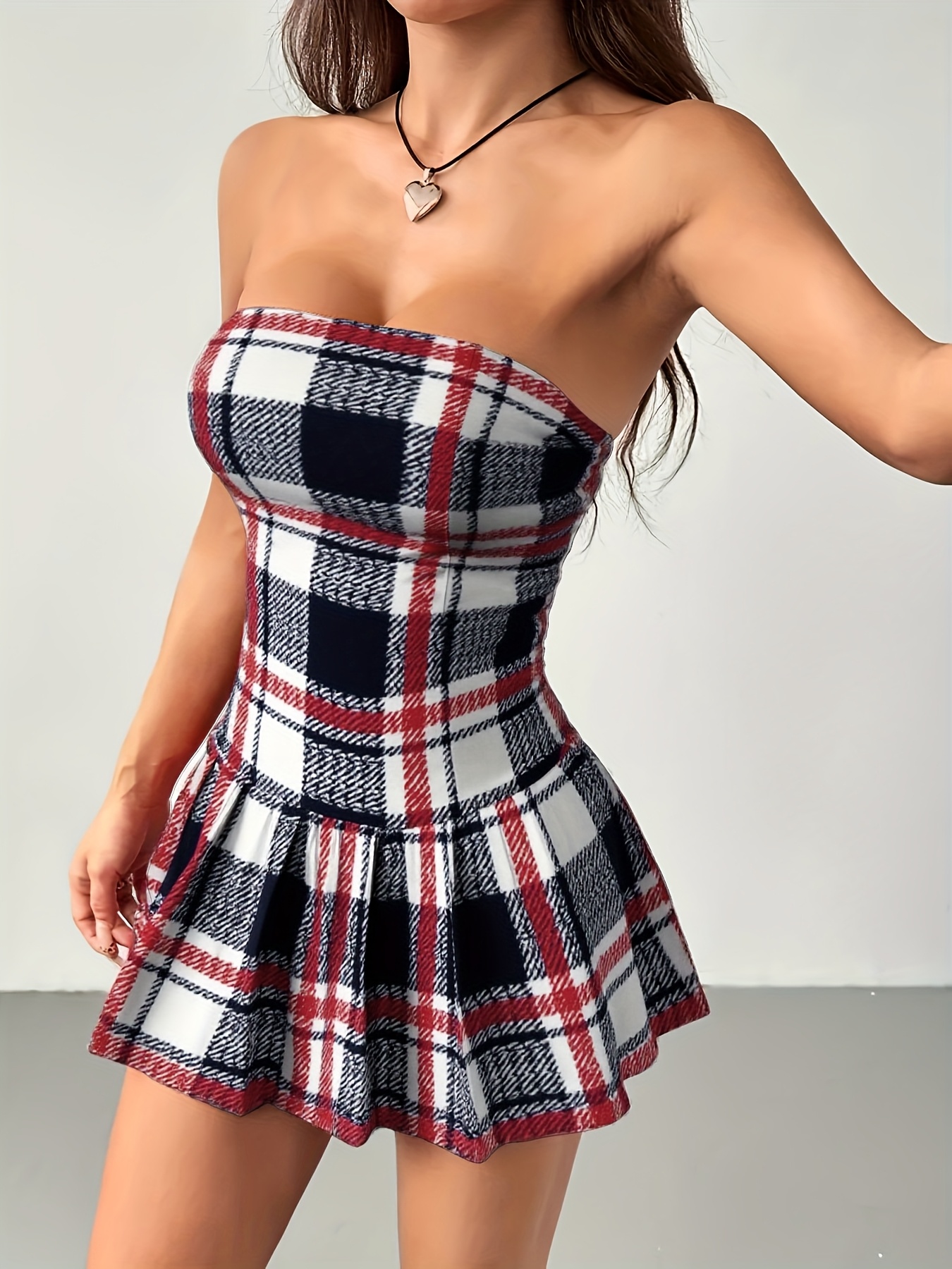 semi formal cocktail dress Sweetheart Off-Shoulder Sleeveless Pleated Fully Sequins High Slit Mer –  Laxag main image 1
