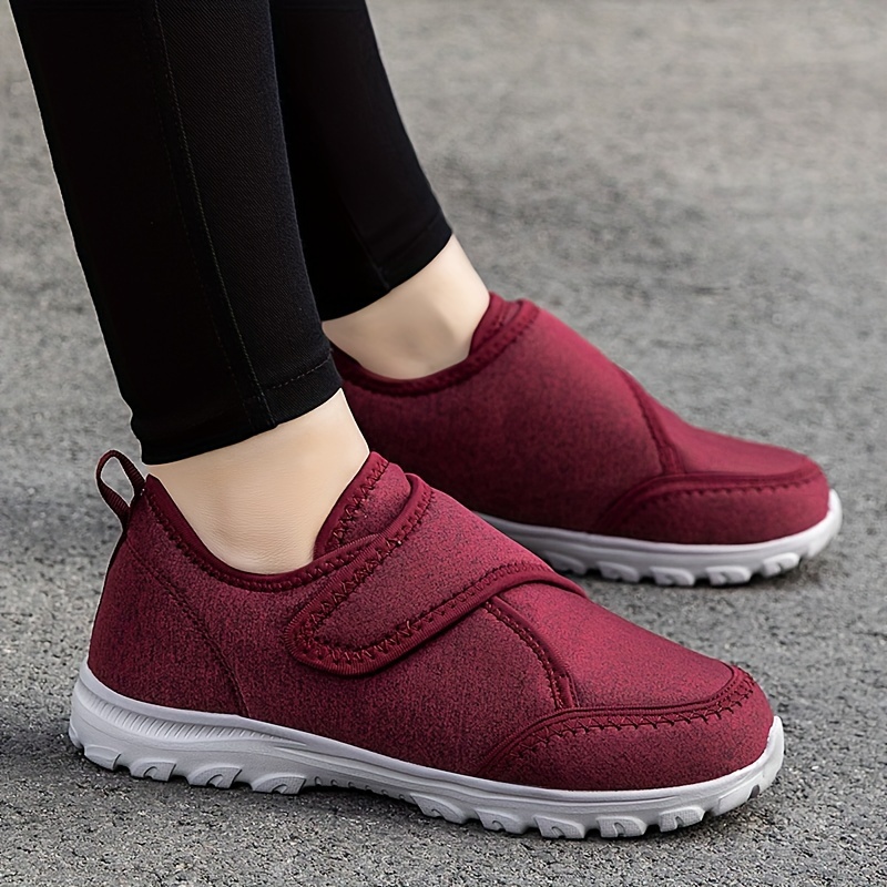 VMI Athletic Shoes Women'S All-Season Style Wide Toe Casual Shoes Women'S Ultra-Wide Fit Walking Shoes Hook-And-Loop Adj
