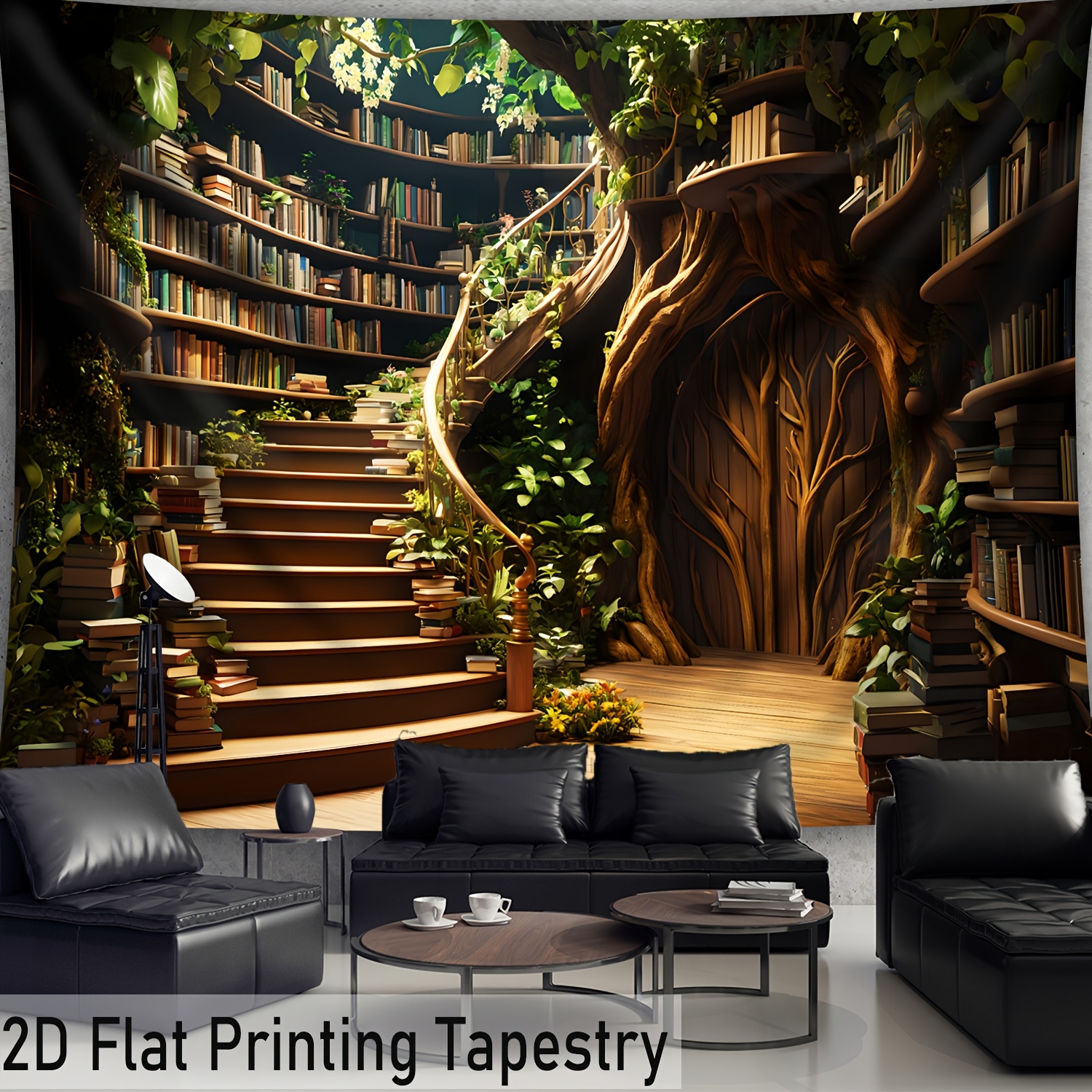 1pc Extra Large Size Landscape Photo Giant Tapestry, Polyester  Aesthetic Printed Hanging Cloth, Living Room Bed